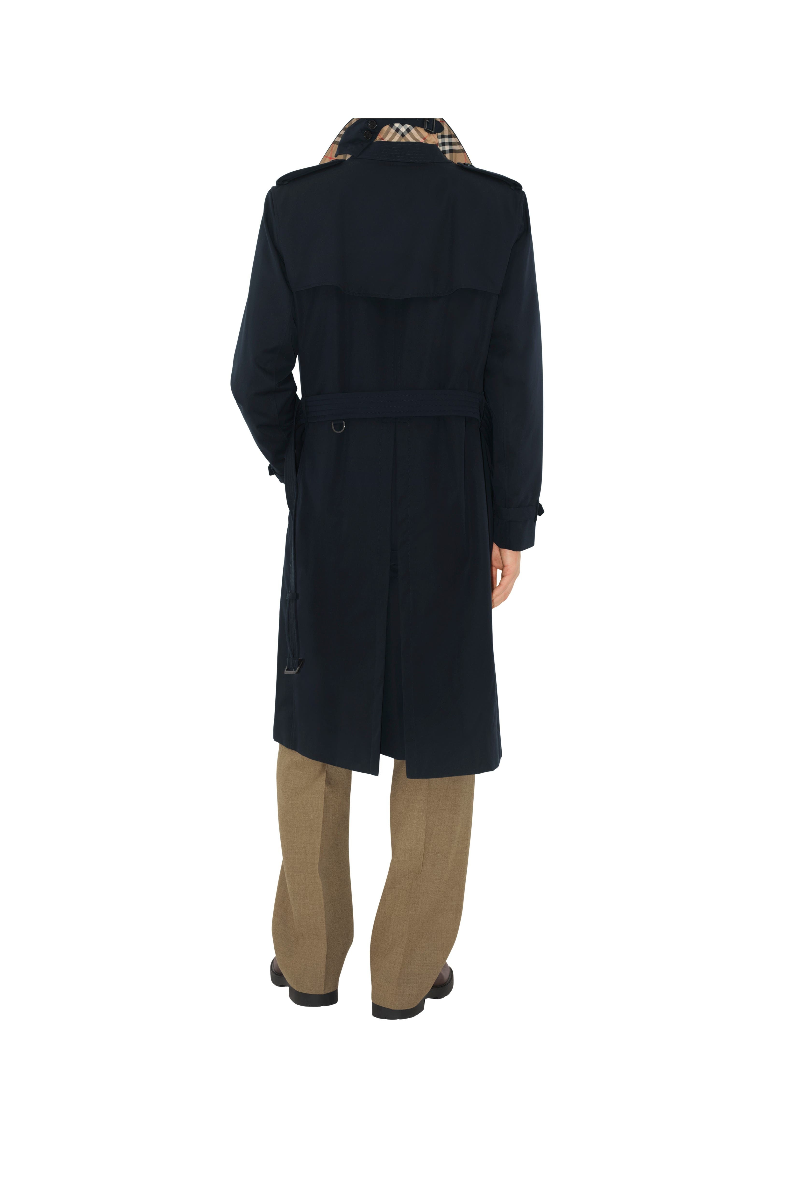 burberry Long Kensington Heritage Trench Coat in Coal Blue at Nordstrom - 5