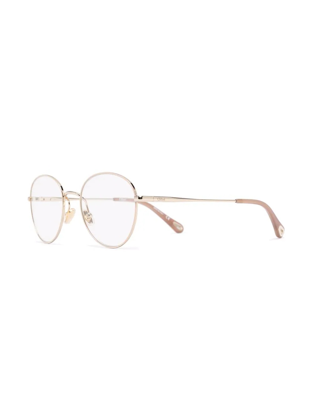 round thin-frame glasses - 2