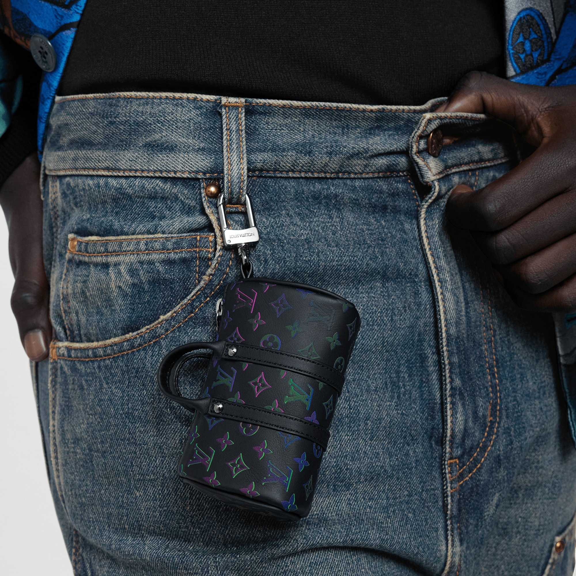 Spotlight Mini Keepall Key Holder and Bag Charm - 2