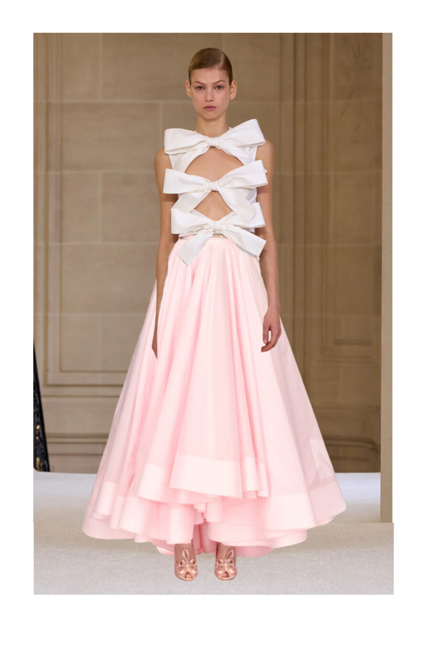 Bow Top and Skirt - 1
