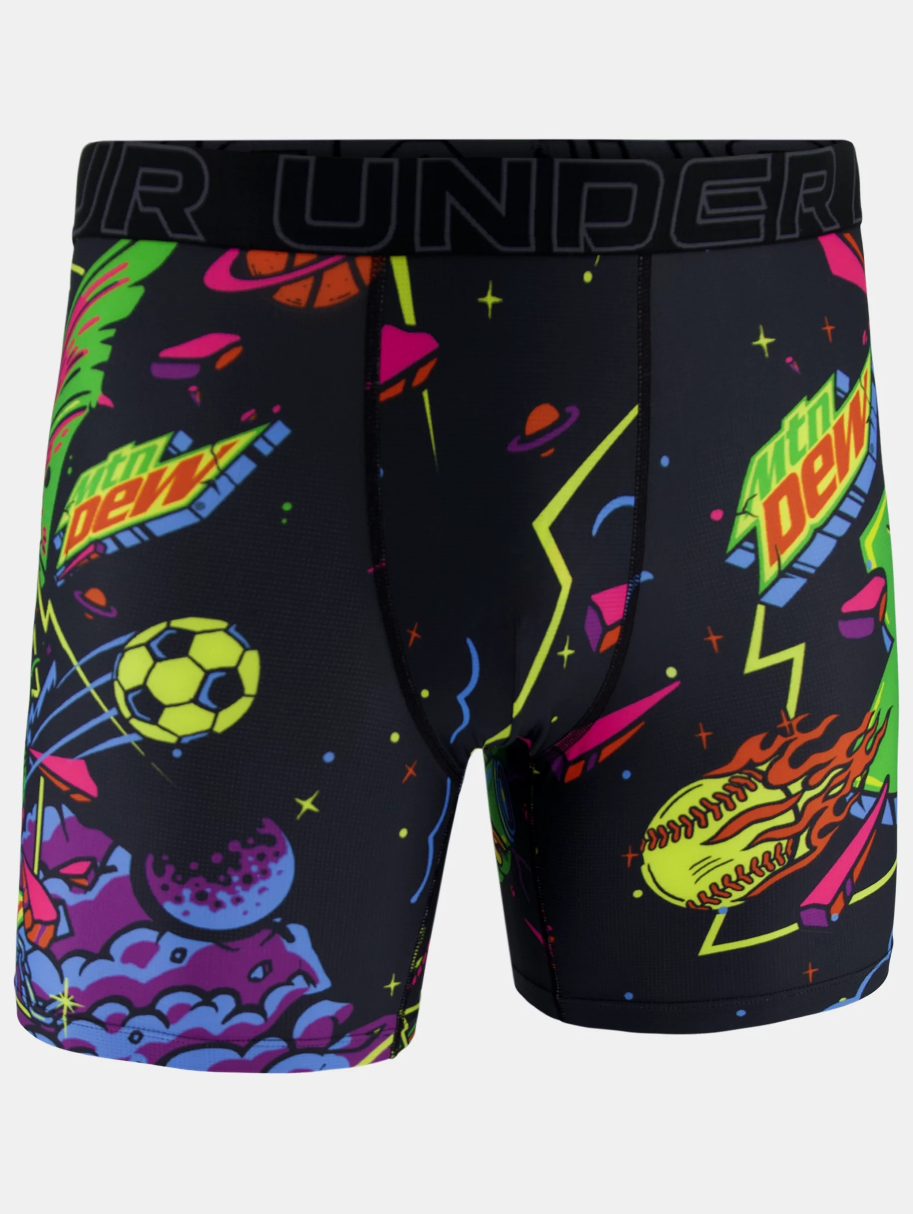 Men's UA Performance Tech Mesh Graphic x Mountain Dew Boxerjock® - 5