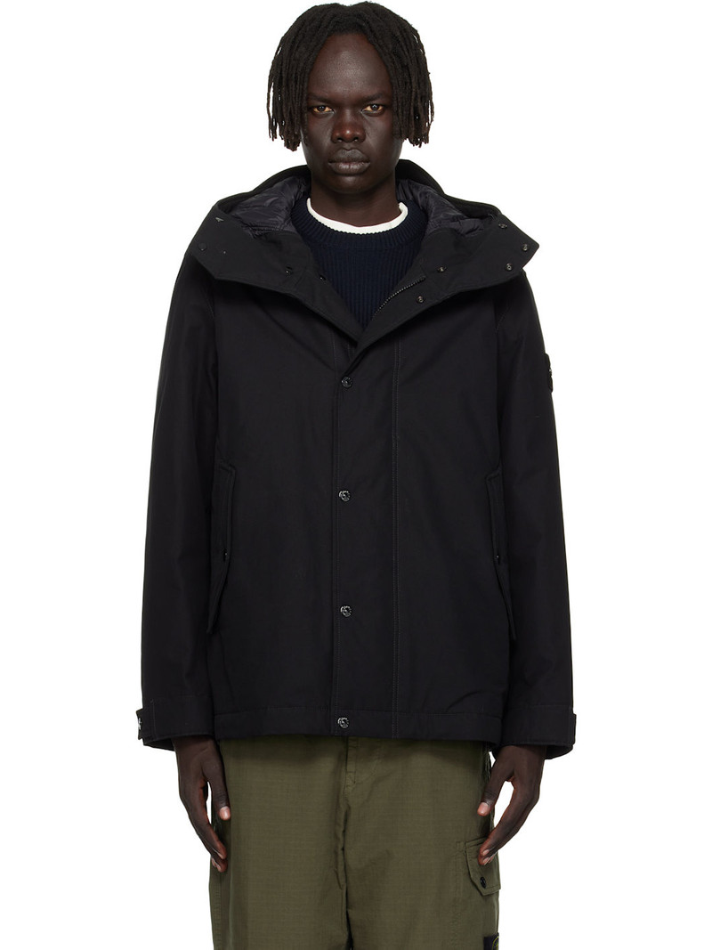 Black 4100105 Weatherproof Cotton Canvas Short Parka 1