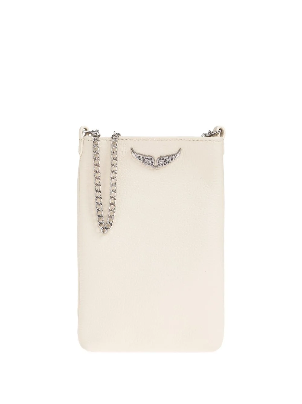 chain detail leather bag accessories - 1