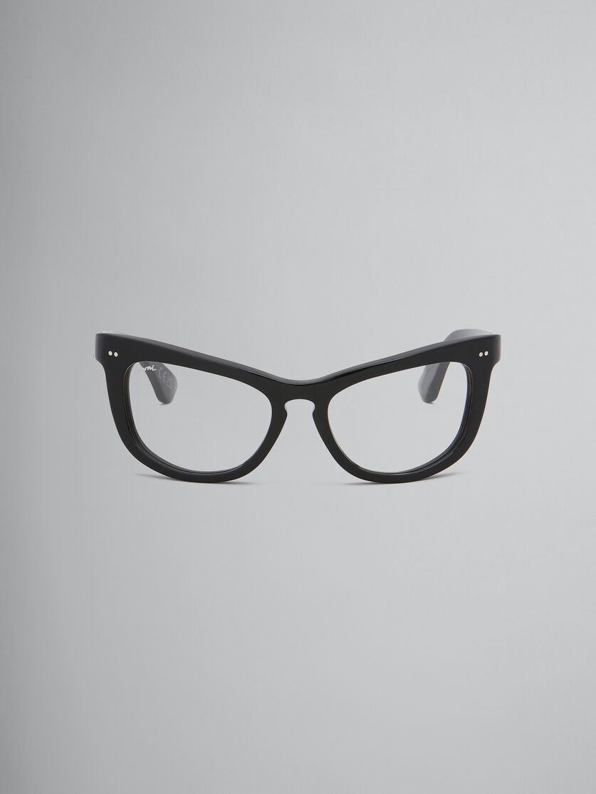 BLACK ISAMU OPTICAL GLASSES - 1