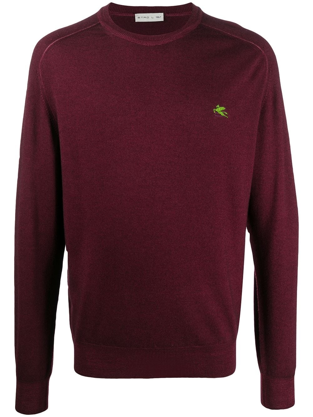 embroidered logo jumper - 1