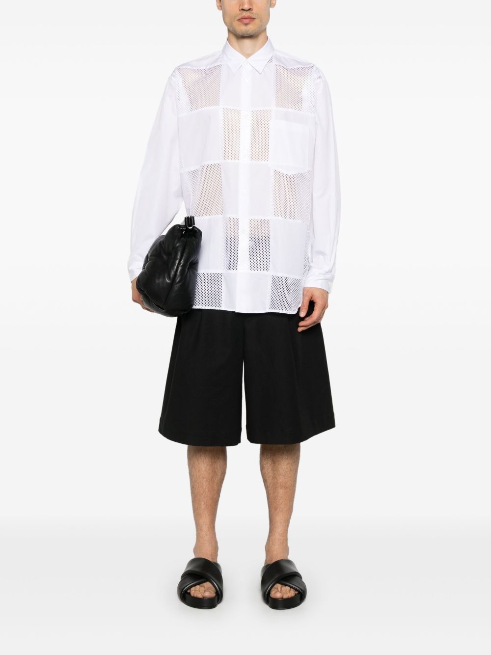 check-pattern shirt - 2