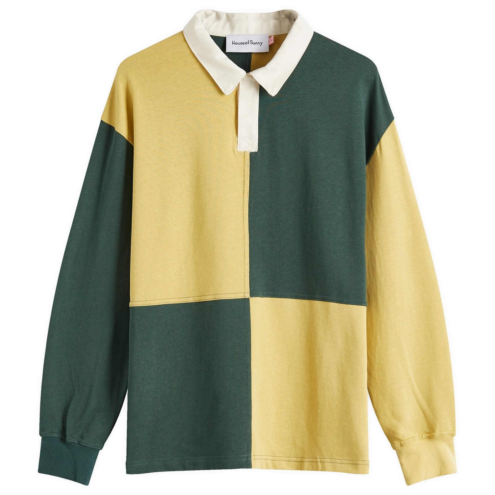 House Of Sunny Panelled Power Logo Rugby Shirt - 1