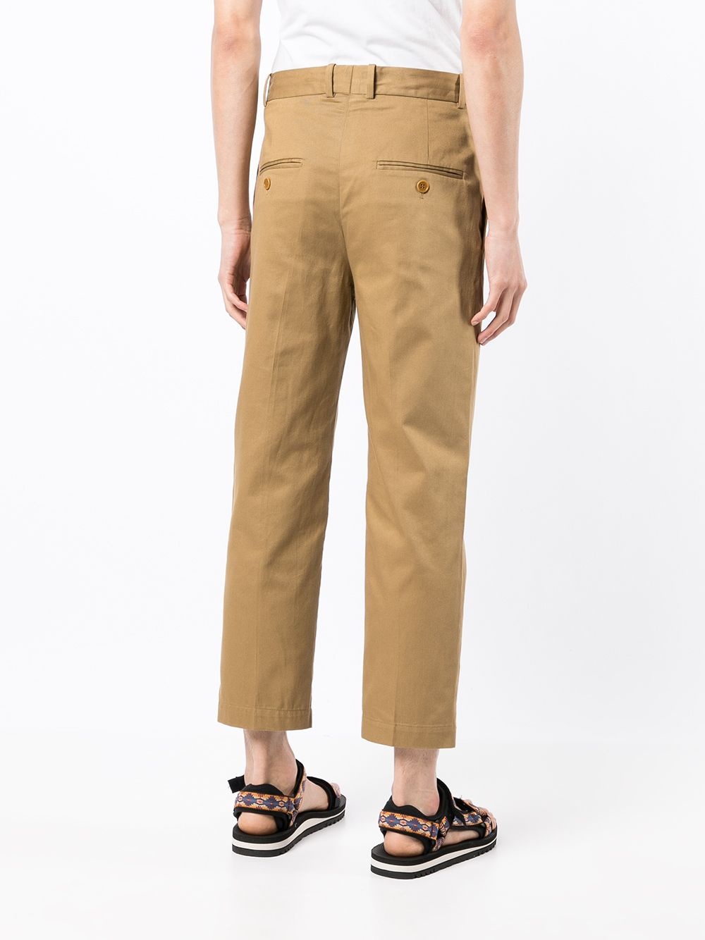 TAILORED-CUT CROPPED TROUSERS - 4