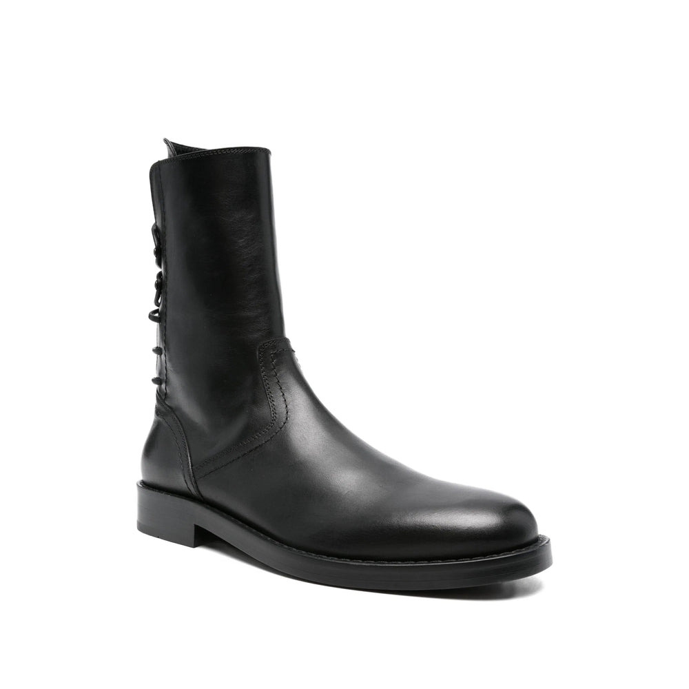 Ann Demeulemeester Black Trainers Men - 3