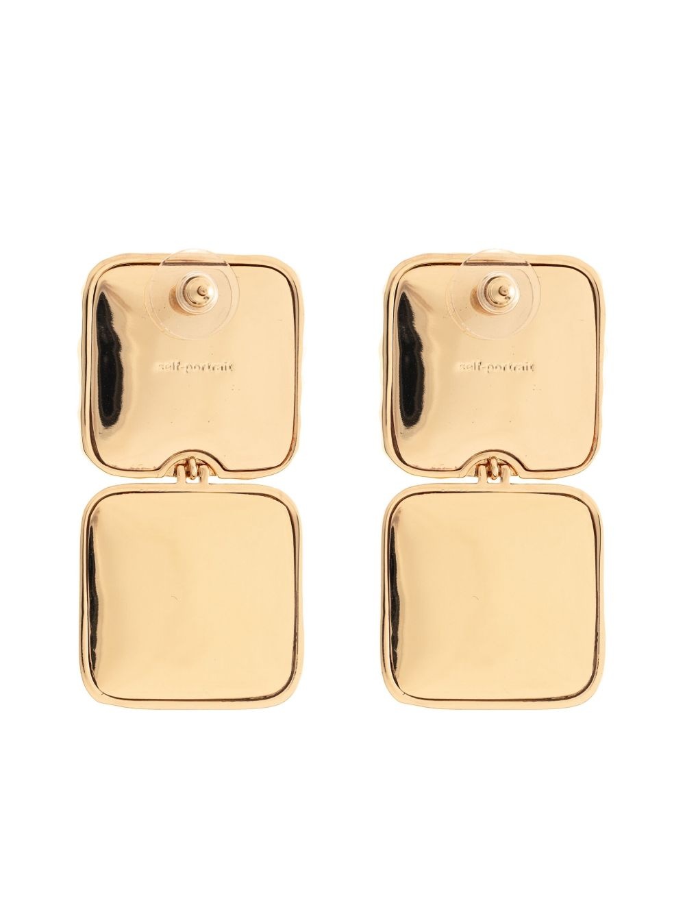 square drop earrings - 4