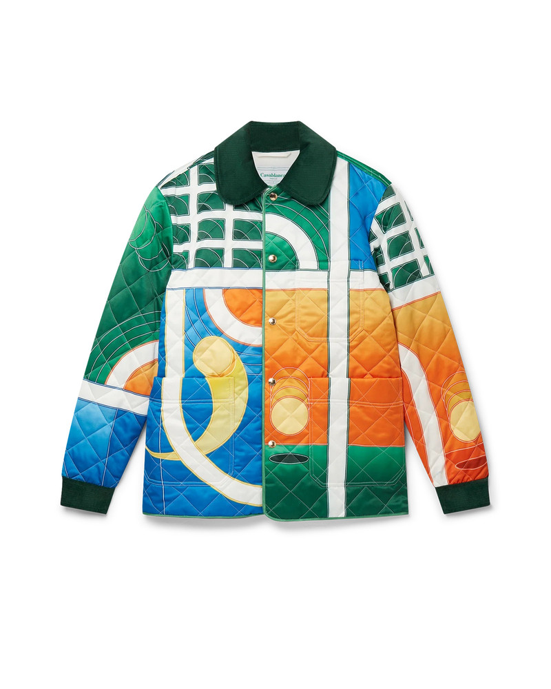 Reve De Tennis Quilted Jacket - 1