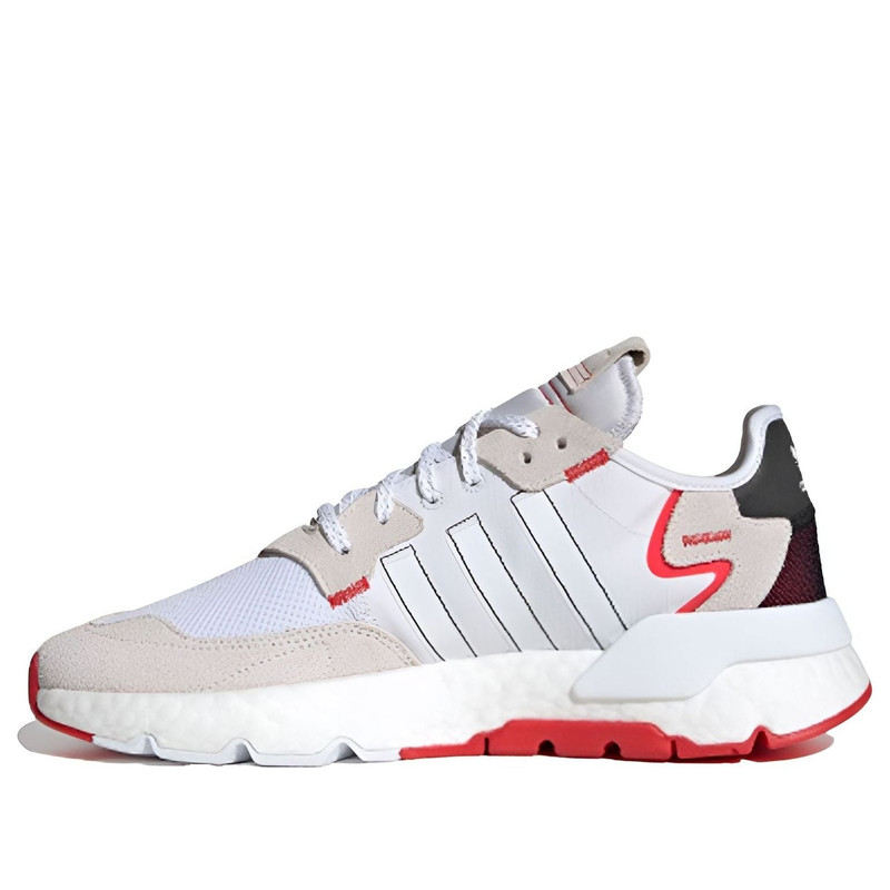 adidas originals Nite Jogger 'White Black Grey Red' H03248 - 1