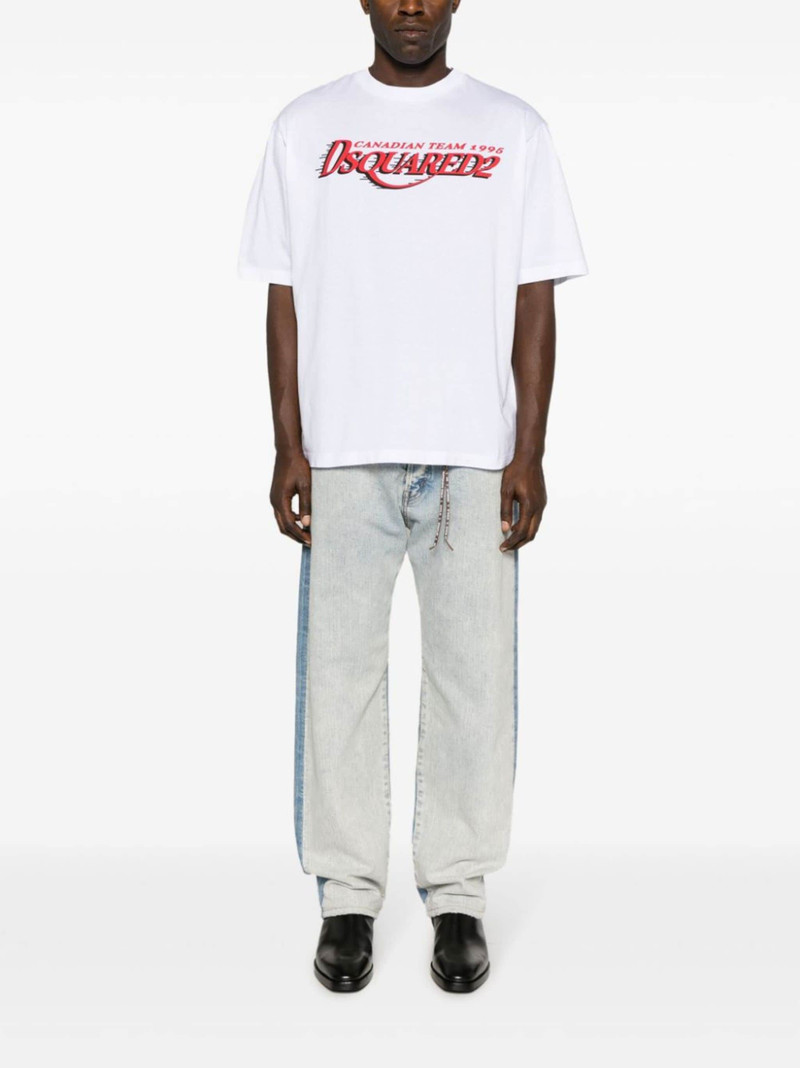 DSQUARED2 logo-print cotton T-shirt outlook