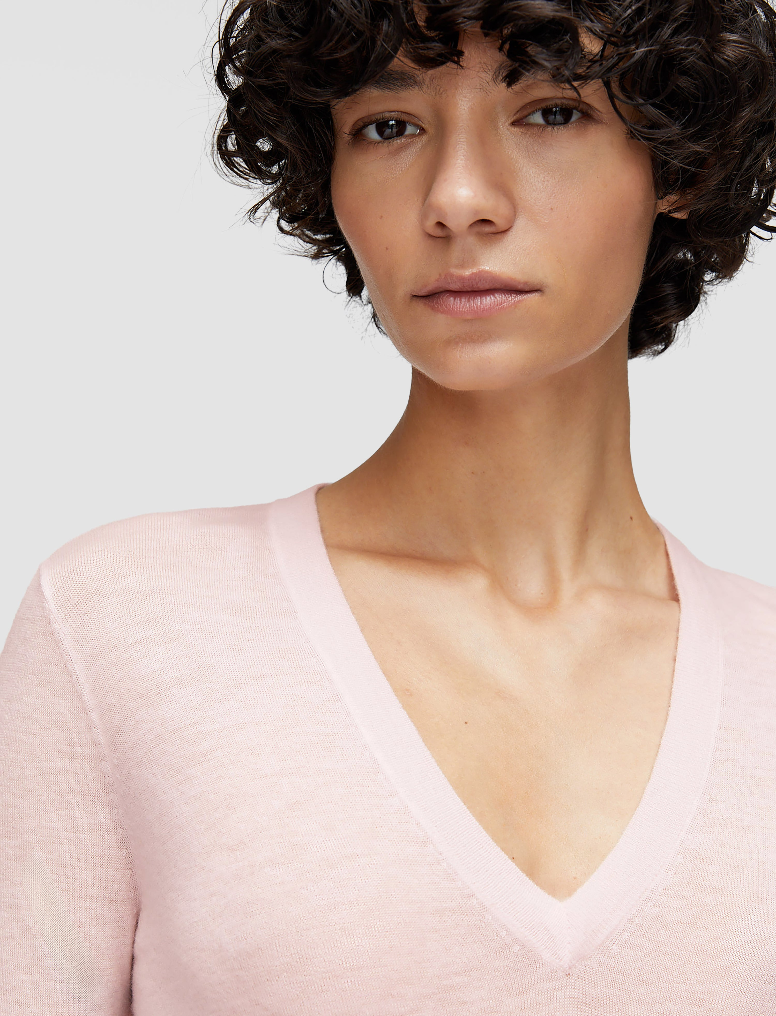 Cashair V Neck Jumper - 5