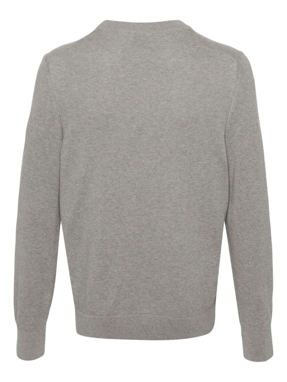 mÃ©lange-effect cotton jumper - 2