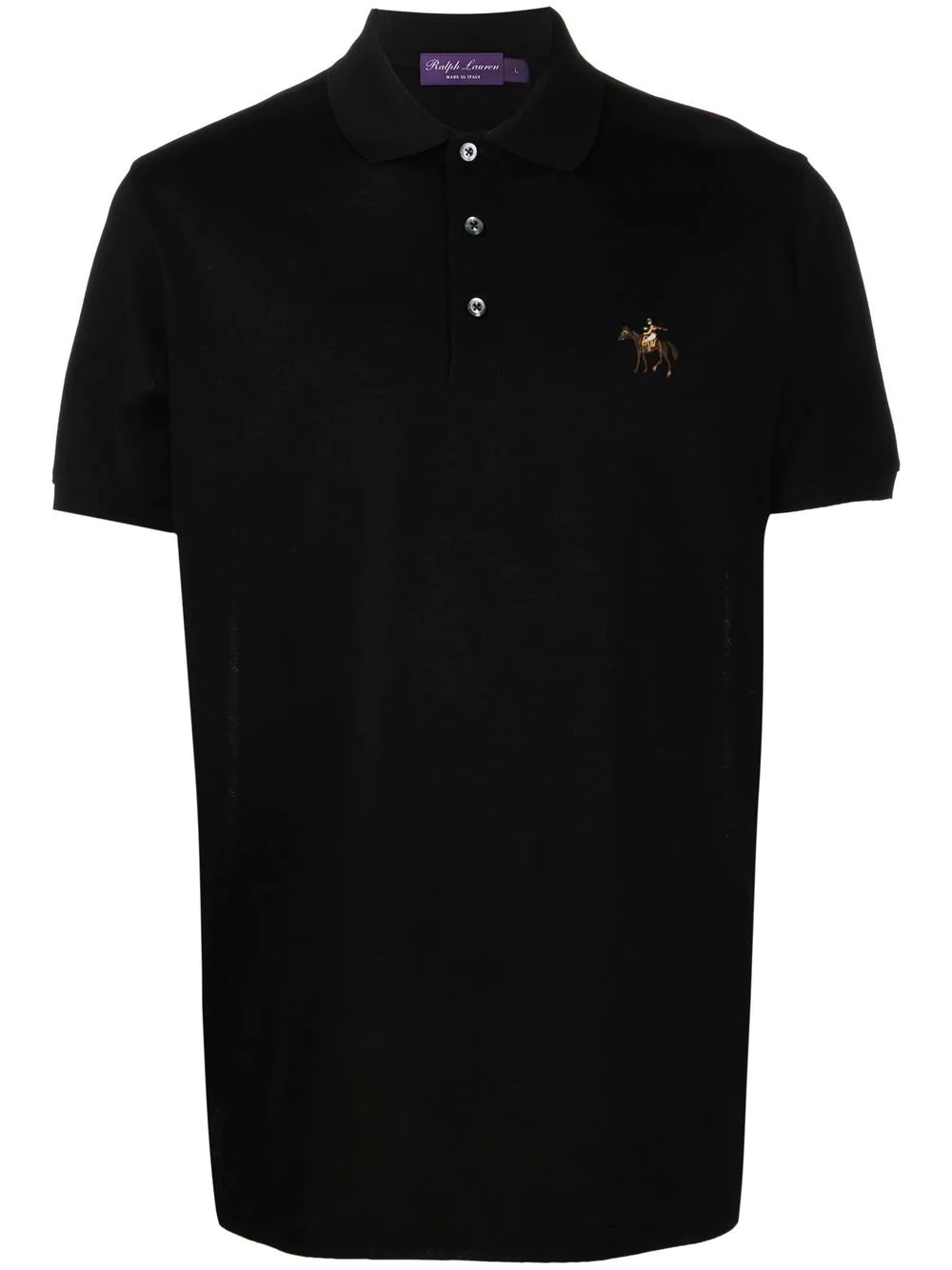 Polo Pony-embroidered polo shirt - 1