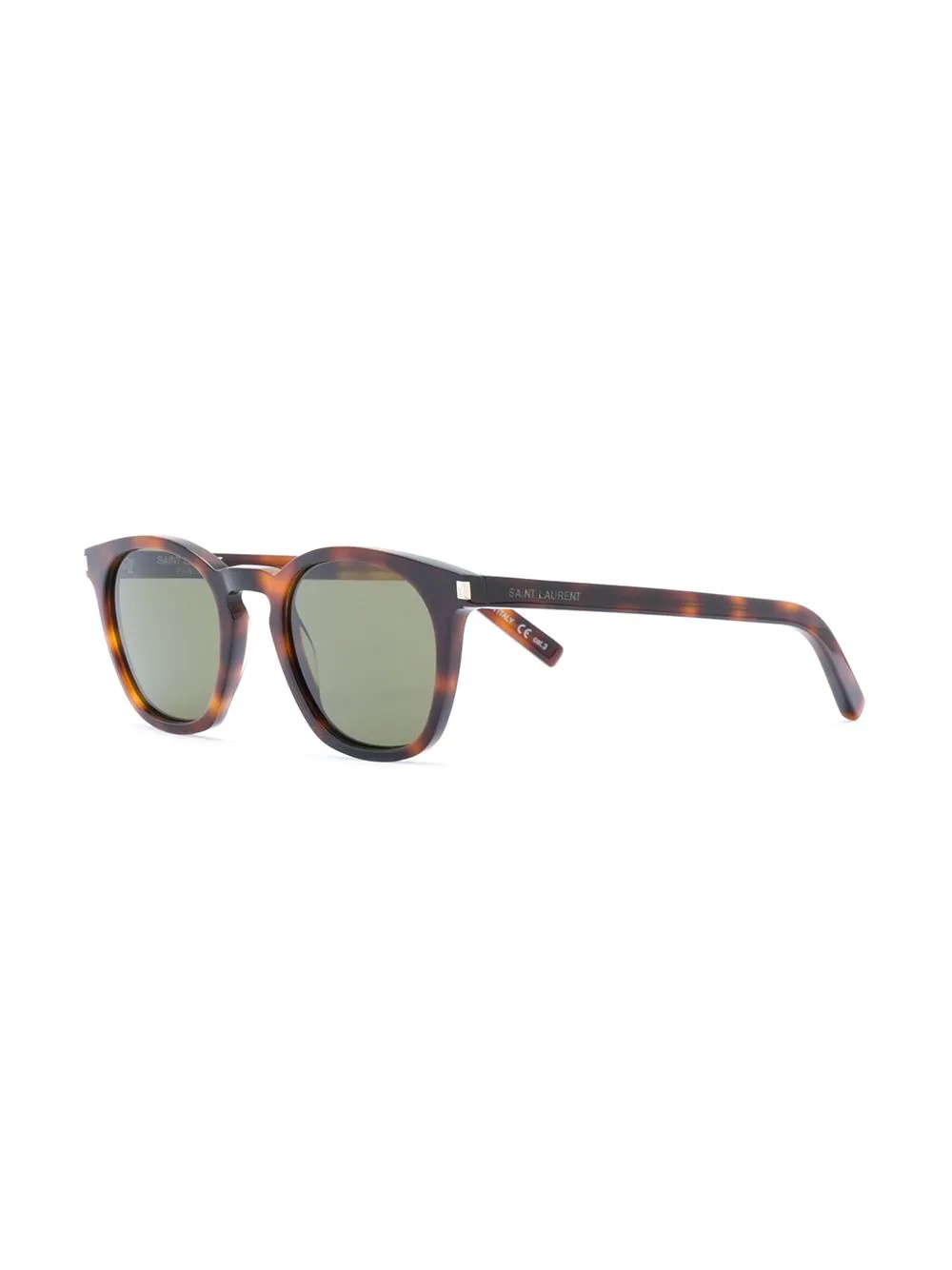 D-frame tortoiseshell sunglasses - 2