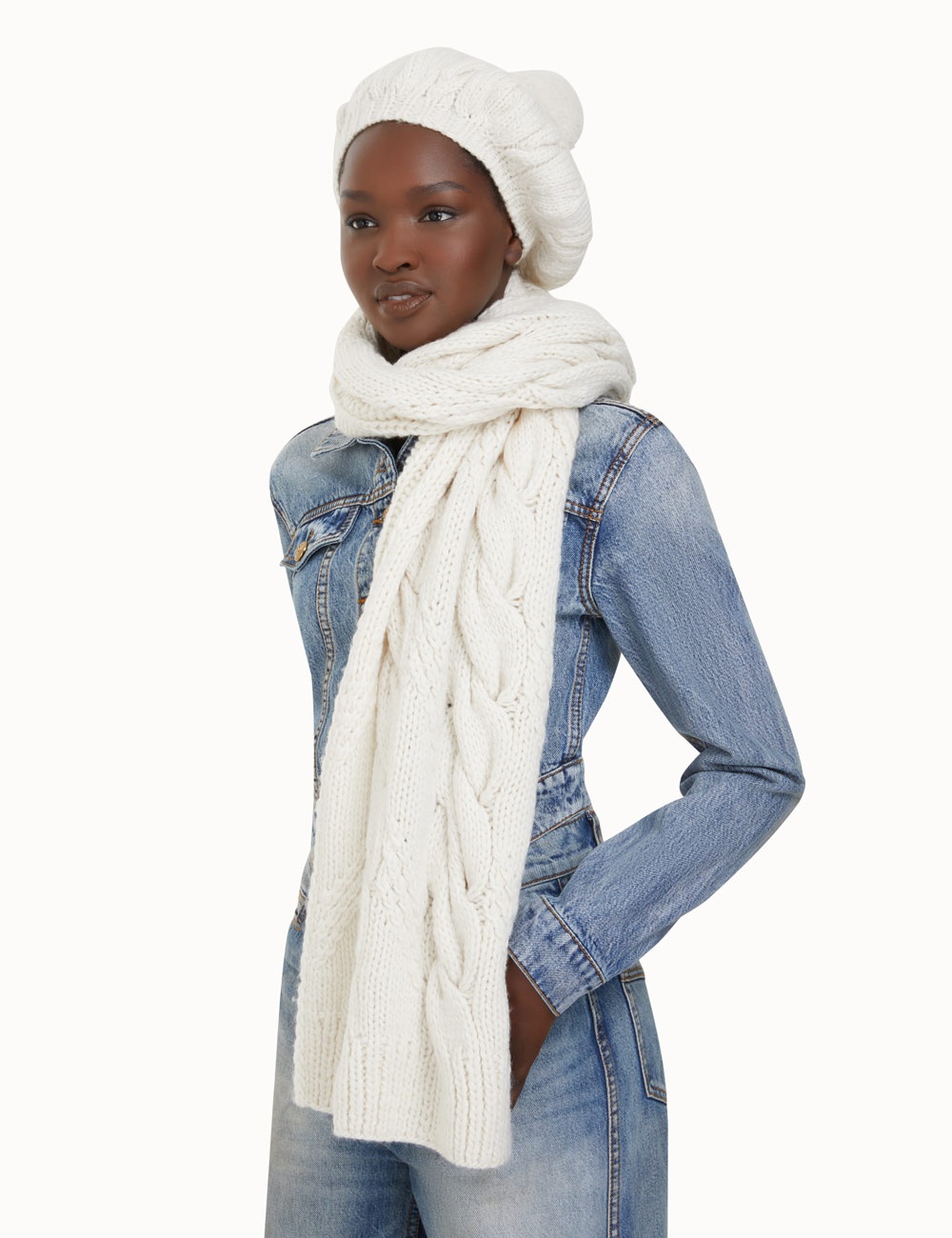 LUMINOSITY CABLE SCARF - 4