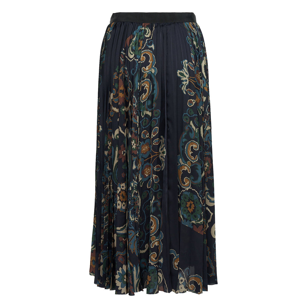 Floral Print Skirt - 2