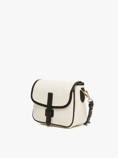 Max Mara GAP1 Canvas and leather shoulder bag outlook