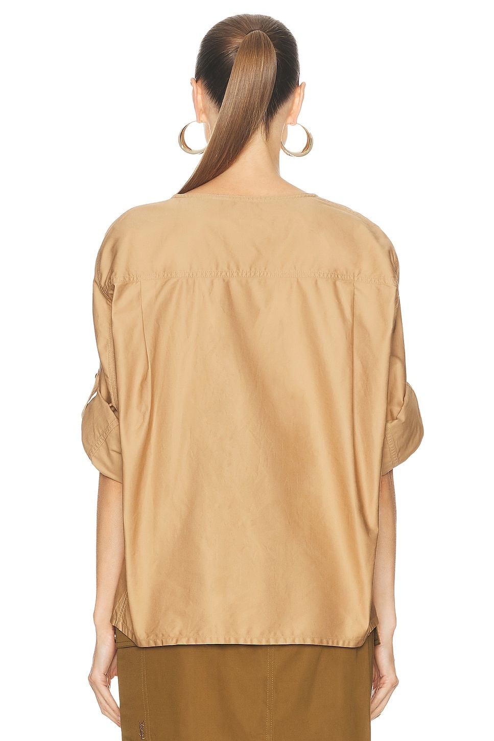 Convertible Sleeve Blouse - 3