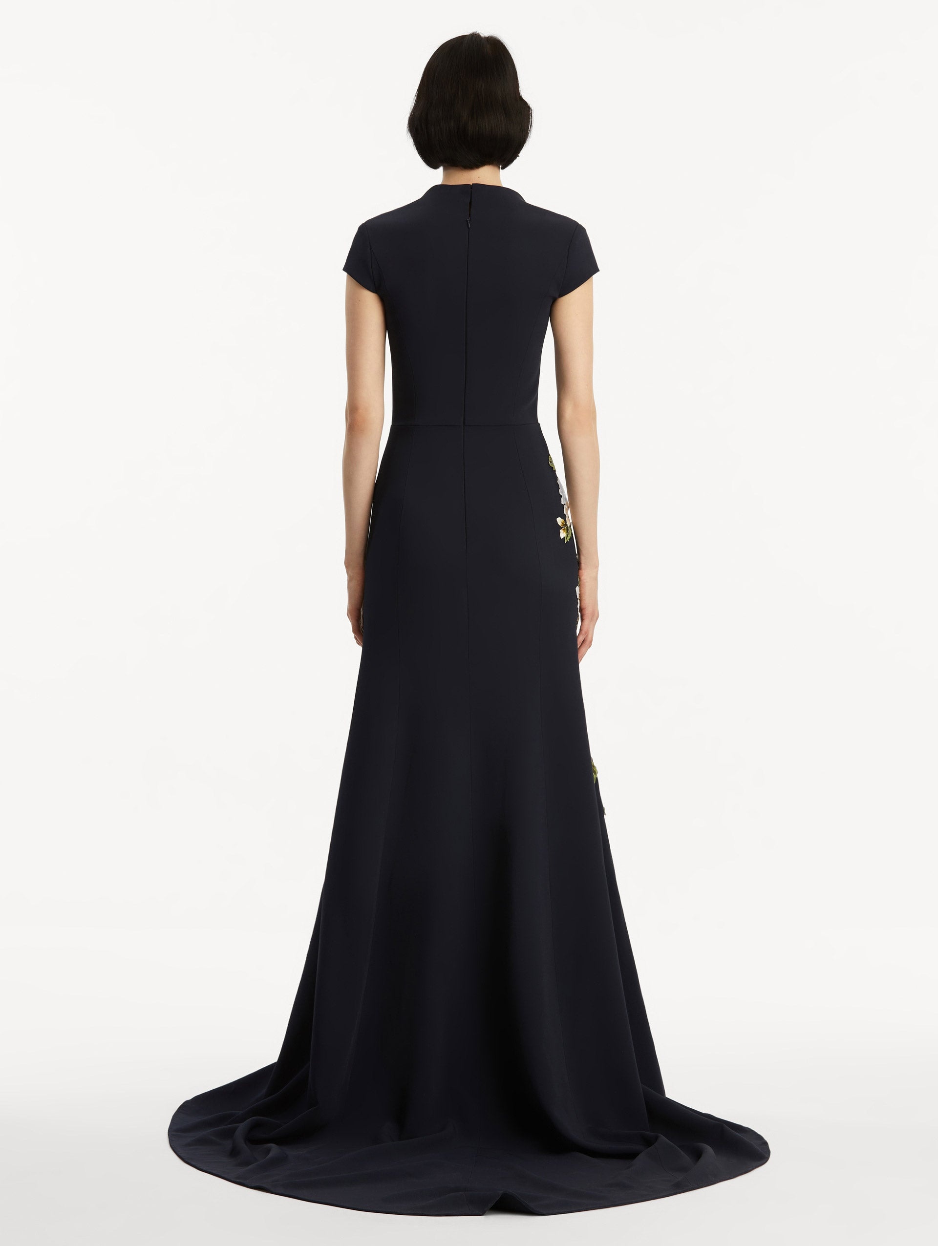 CHERRY BLOSSOM EMBROIDERED GOWN - 3