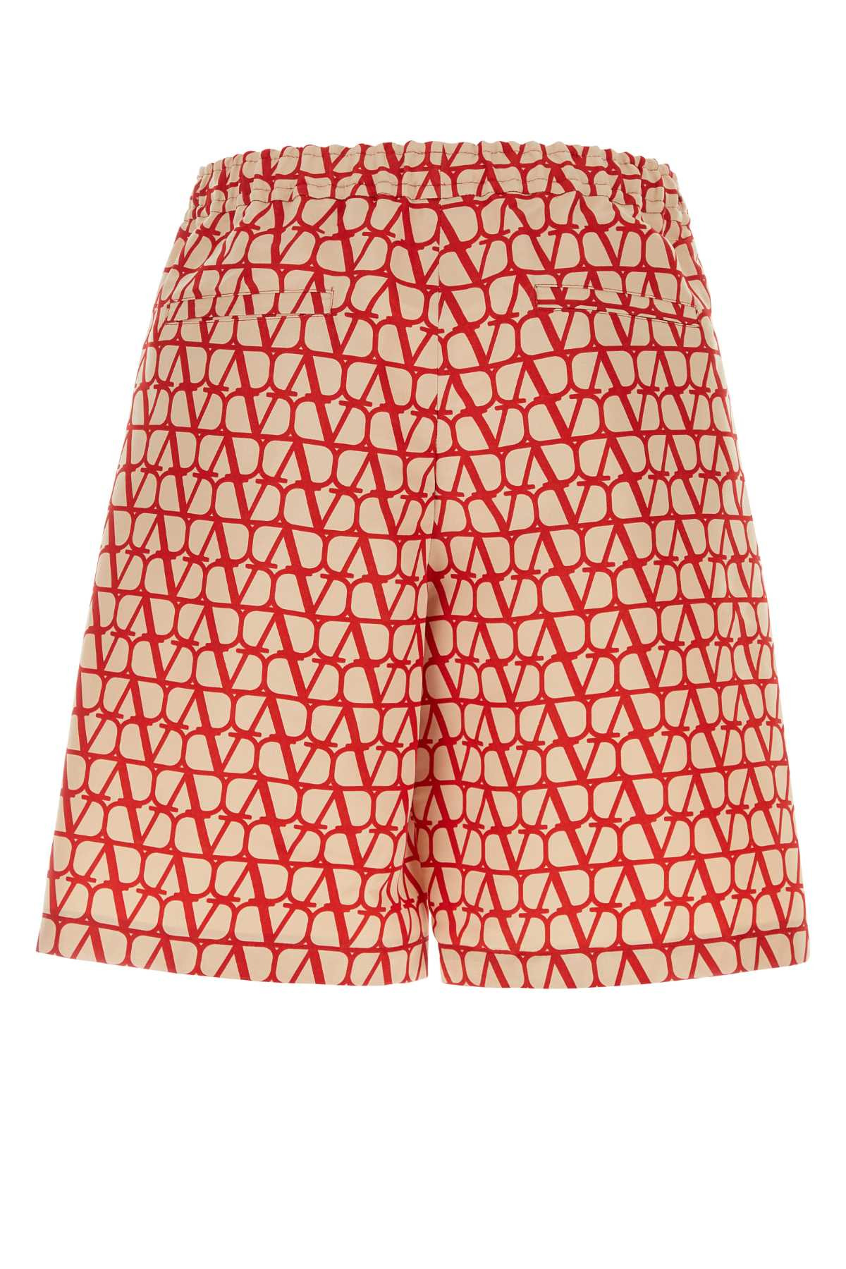 Valentino Garavani Men Toile Iconographe Bermuda Shorts - 2