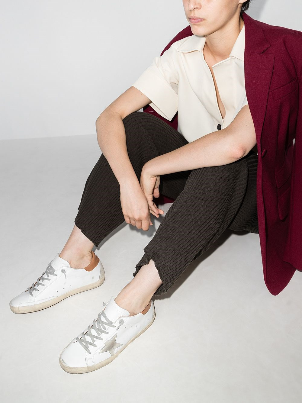 Super-Star leather sneakers - 3