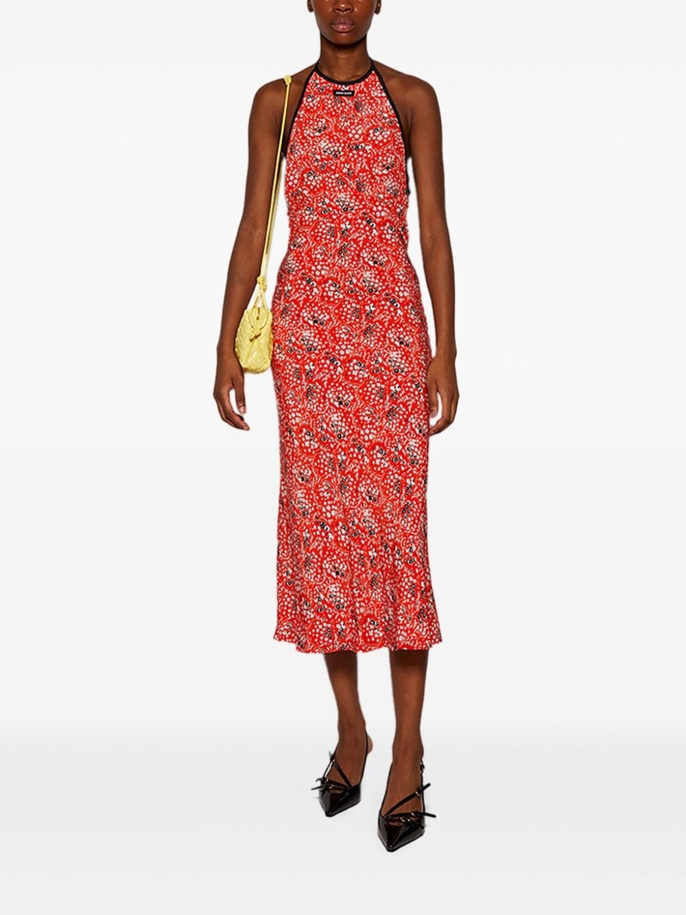 floral-print maxi dress - 2