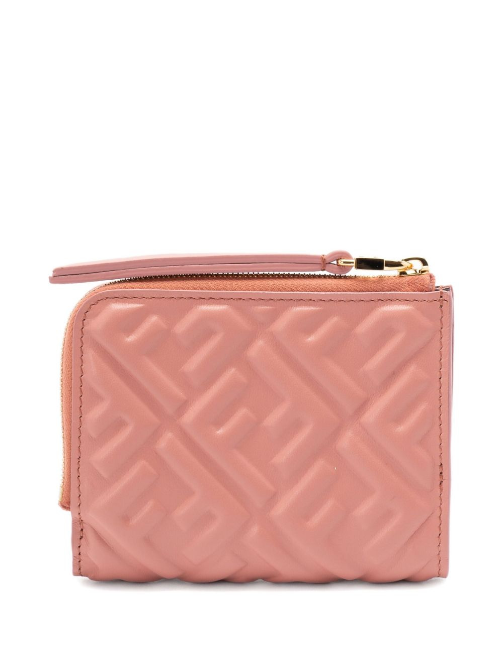 quilted zip-around wallet - 2