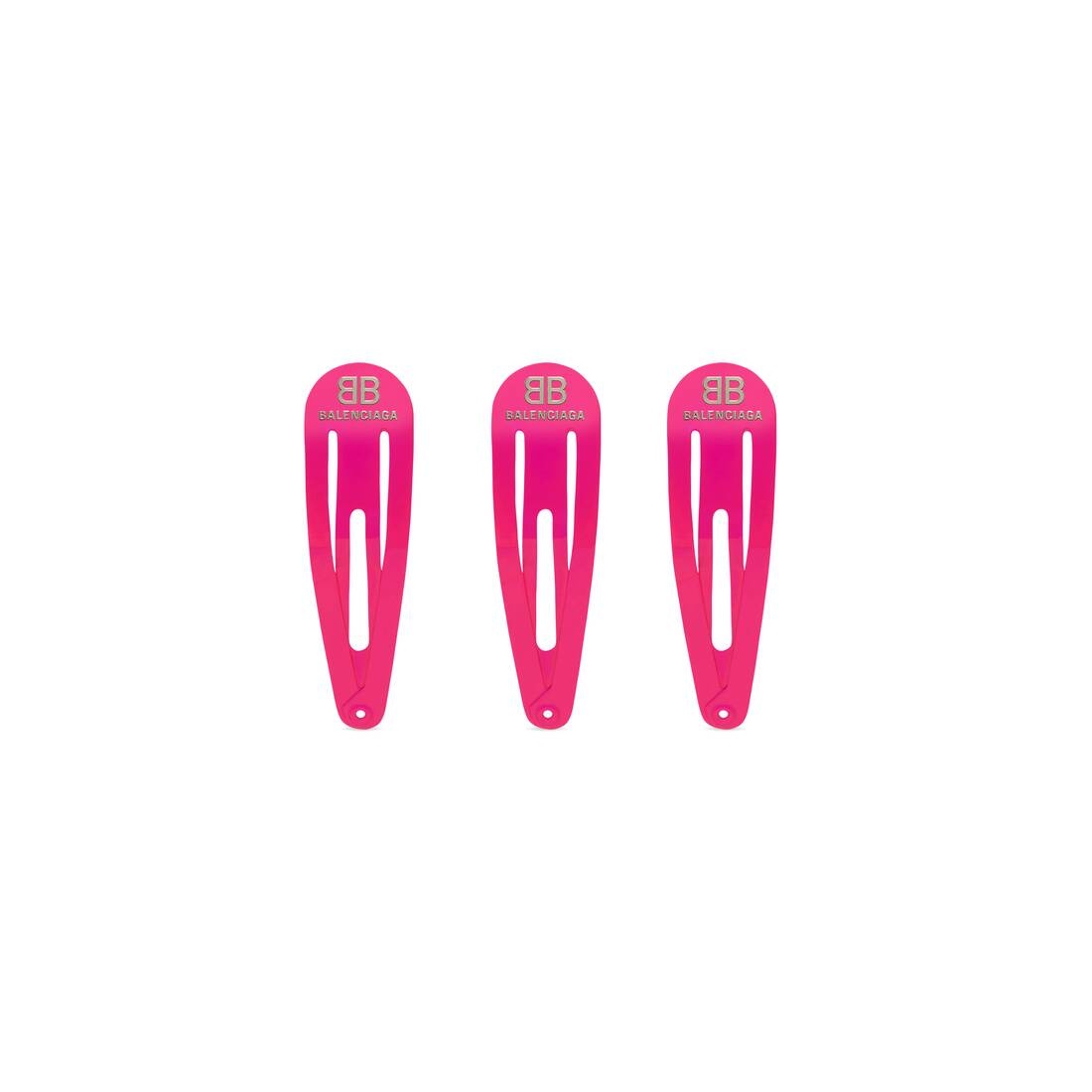 Women's Holli Xs Clip Set in Fluo Pink - 1