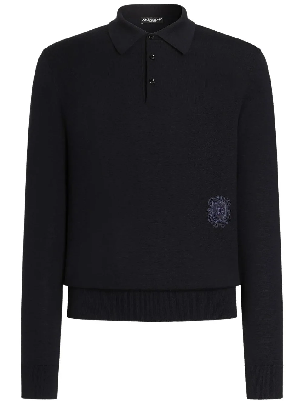 VIRGIN WOOL POLO - 1