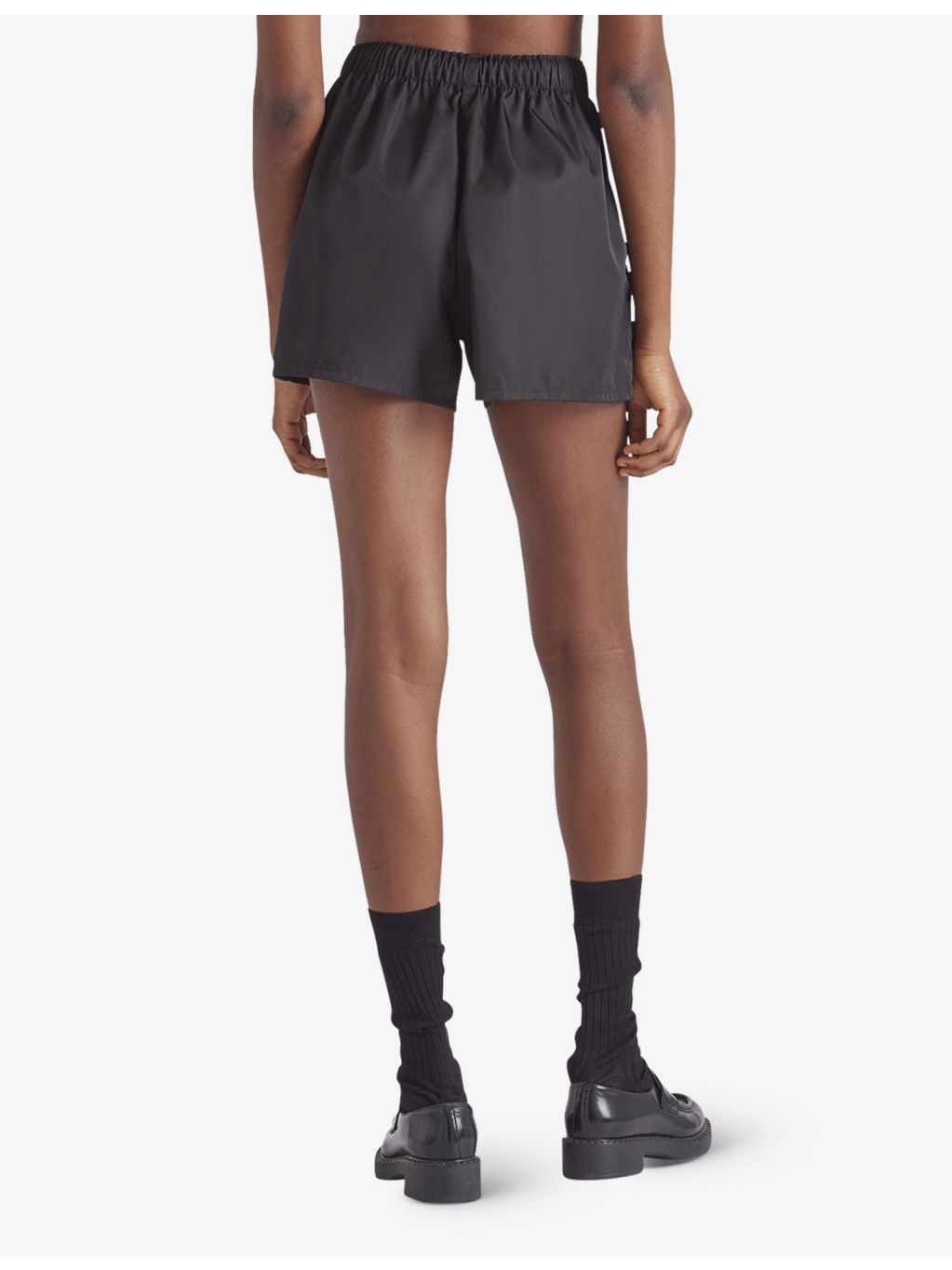 Re-Nylon logo-plaque recycled-nylon shorts - 4