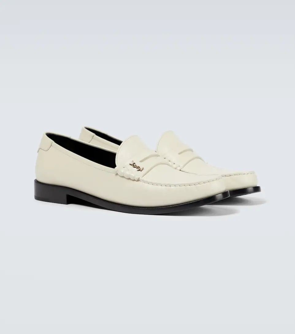 Le Loafer leather penny loafers - 5