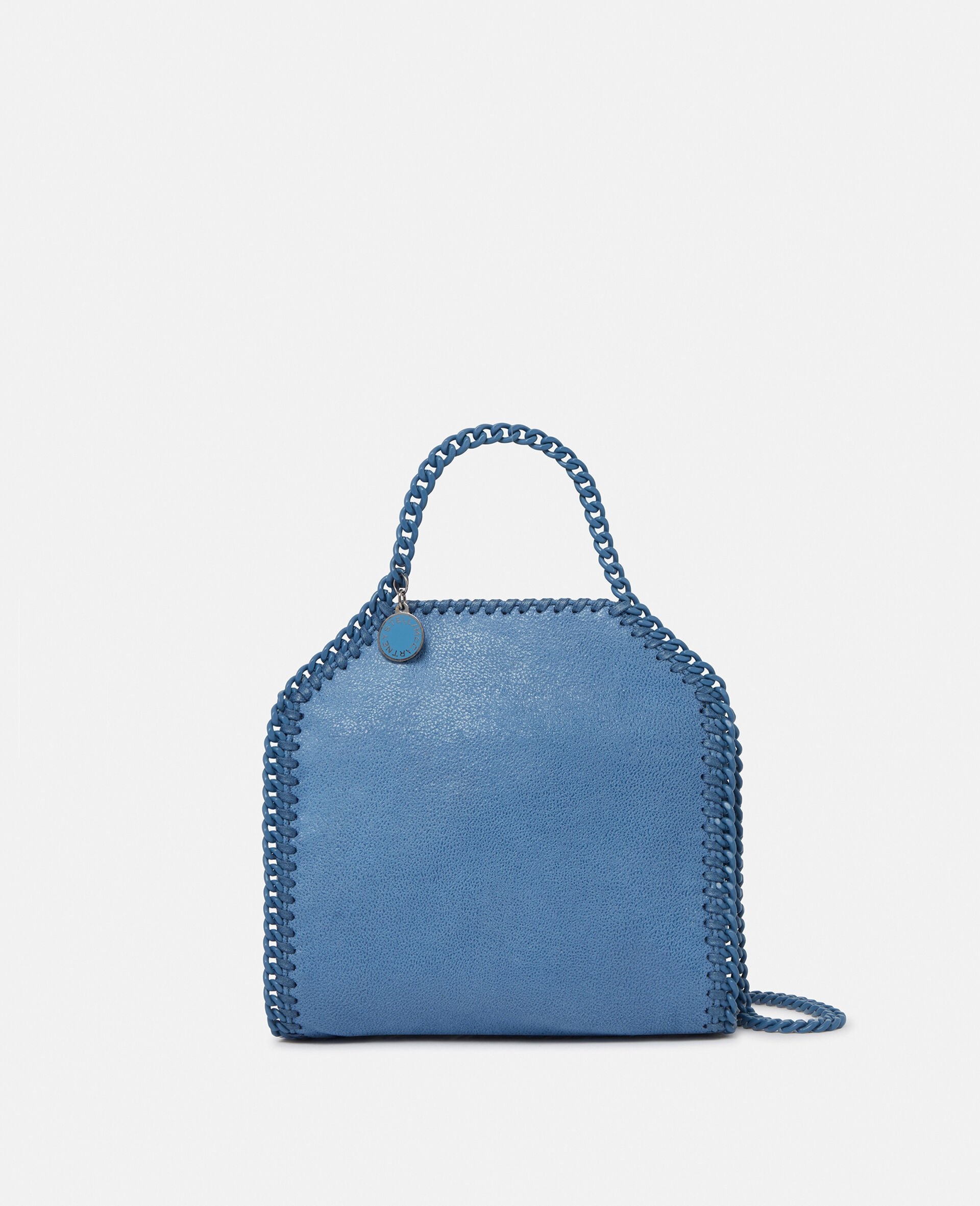 Stella McCartney Falabella Tiny Enamel Tote Bag | REVERSIBLE