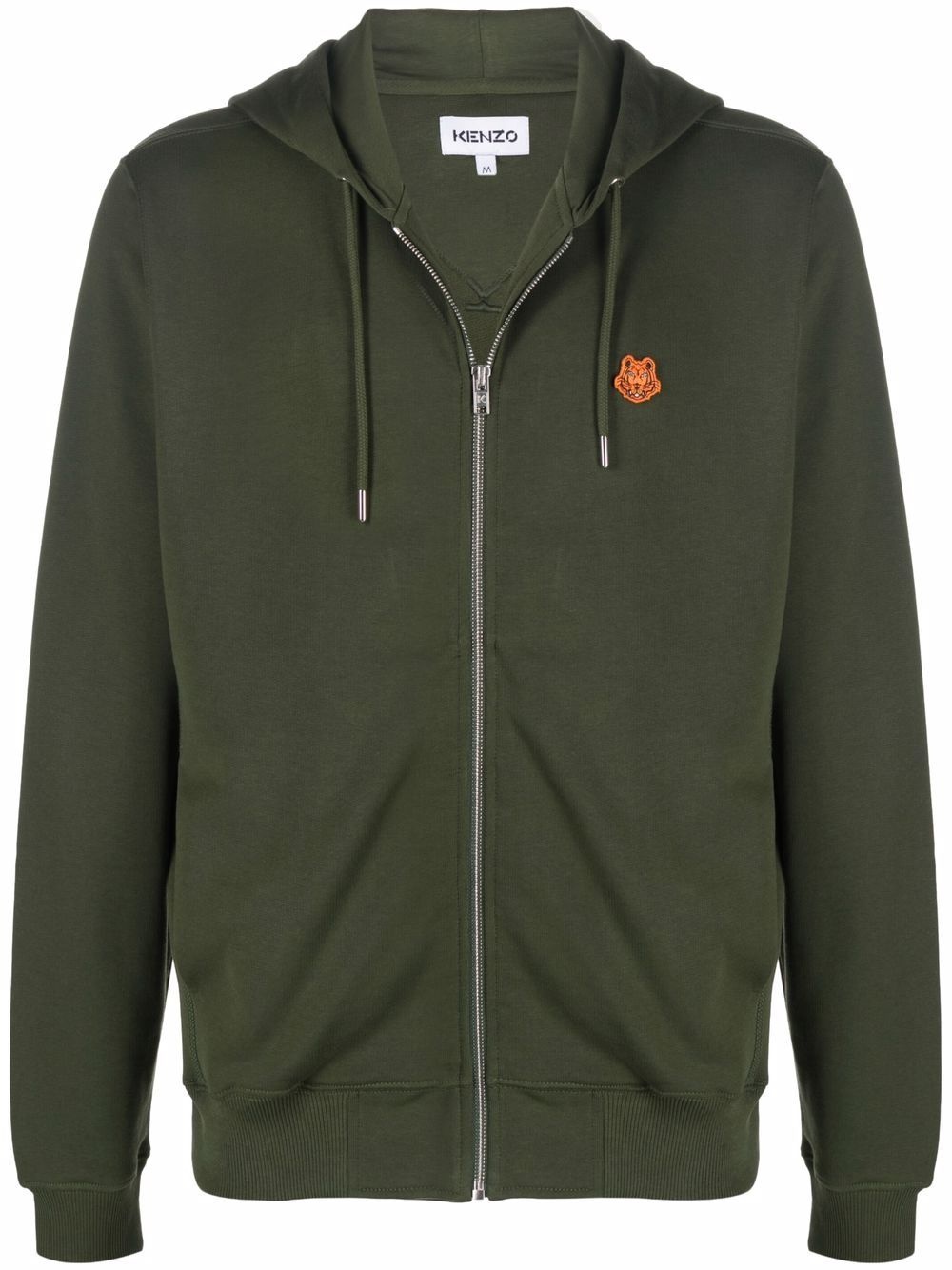 zip front hoodie - 1