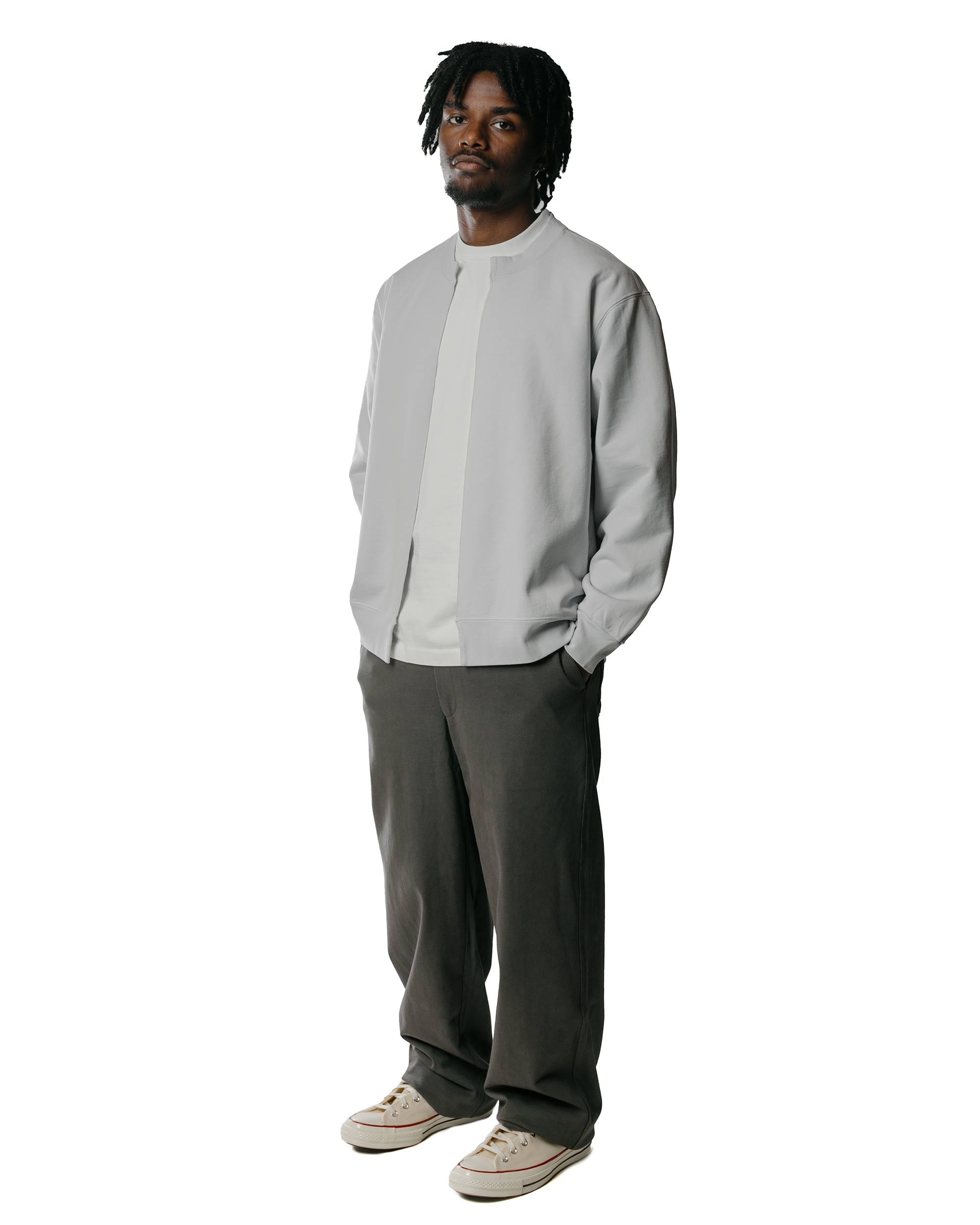 Split Crew Cardigan Glacier - 4