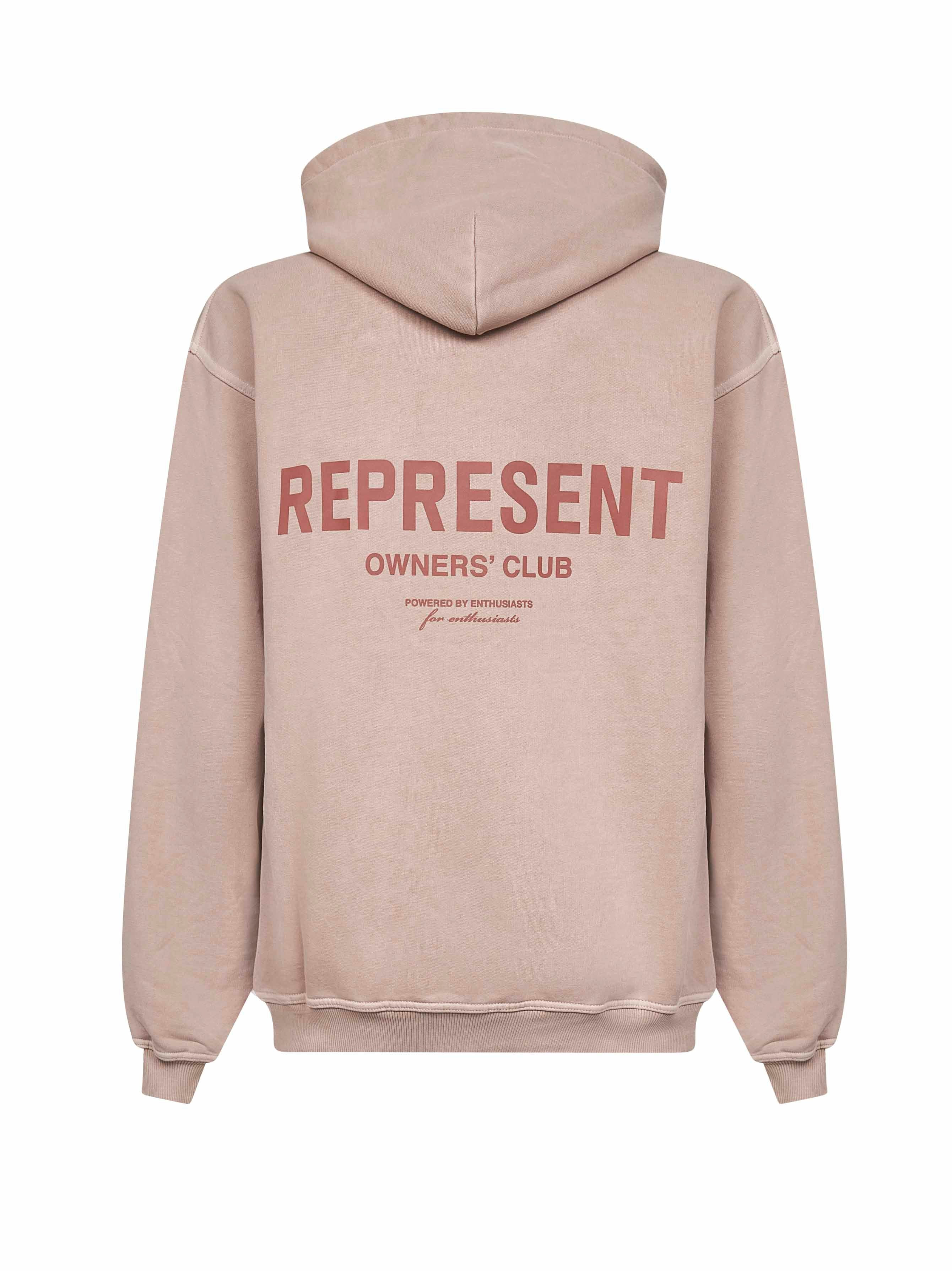 Dusty mauve Represent Owners Club hoodie - 2