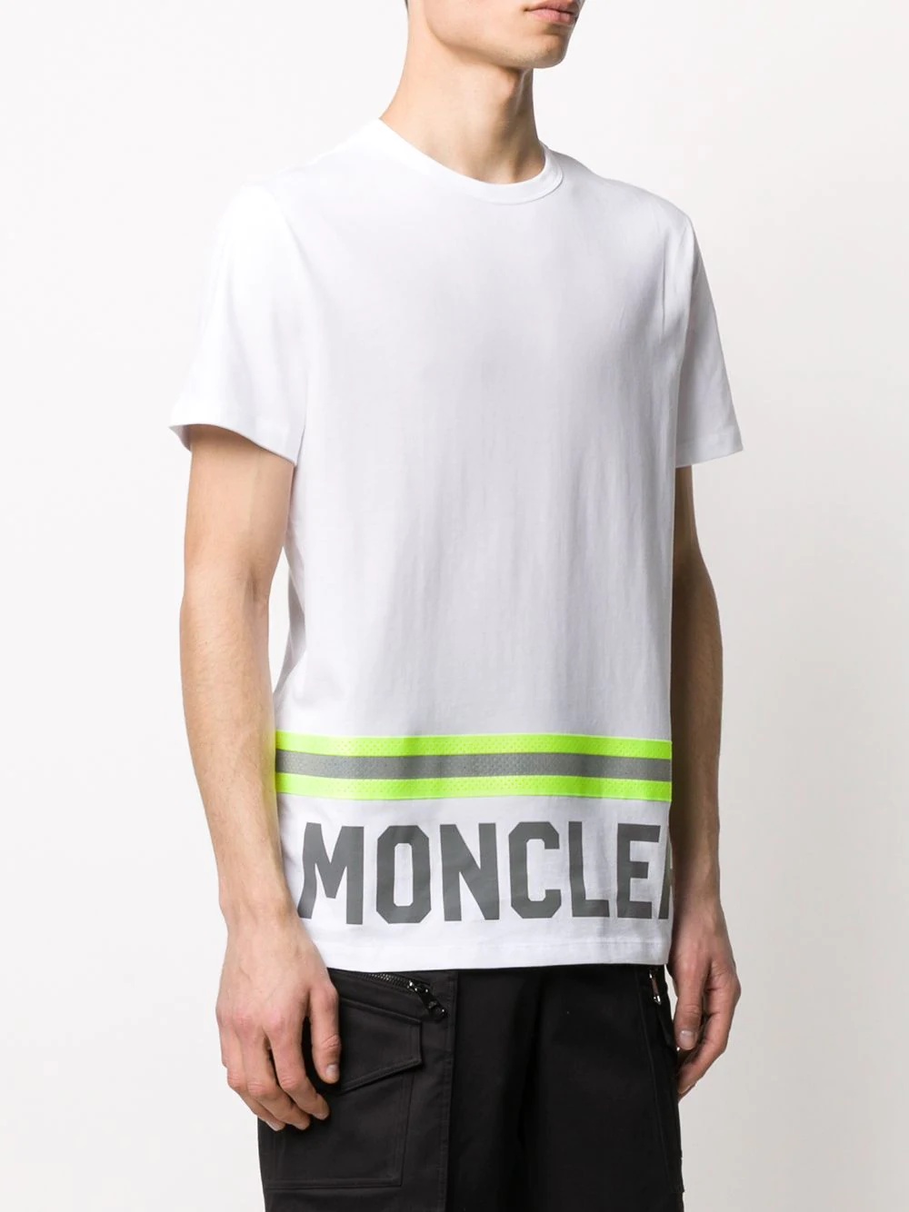 high vis stripe T-shirt - 3