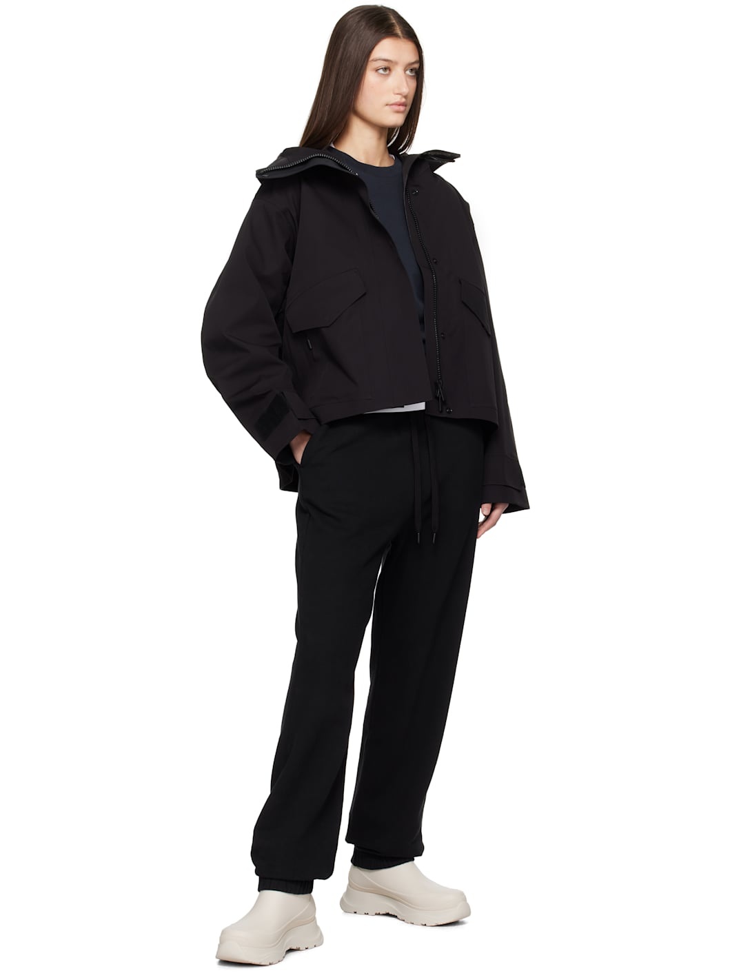 Black Tofino Rain Jacket - 5