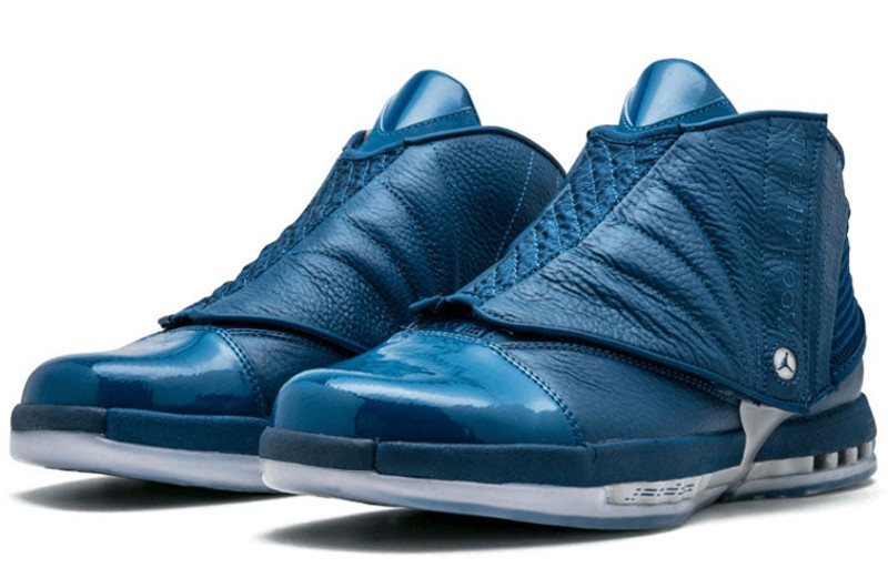 Jordan Air Jordan 16 Retro x Trophy Room 'French Blue' 854255-416 outlook