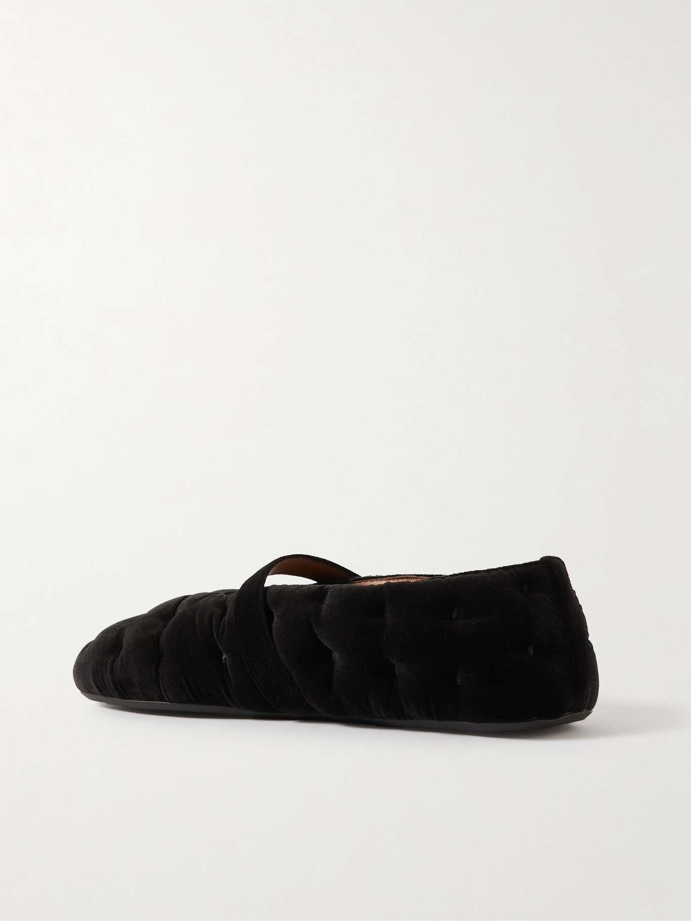 Ballerina velvet ballet flats - 3