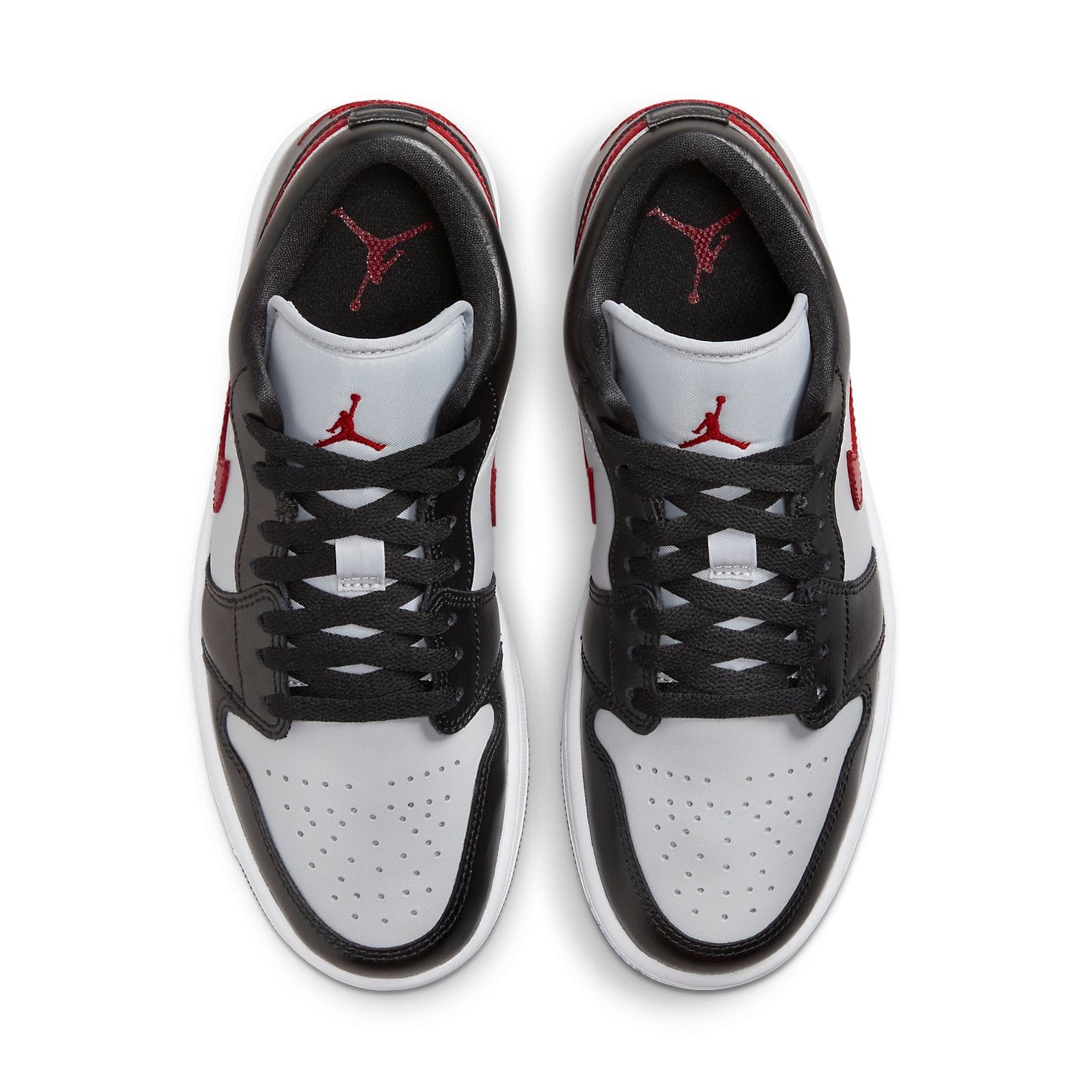 (WMNS) Air Jordan 1 Low 'Wolf Grey Gym Red' DC0774-062 - 4
