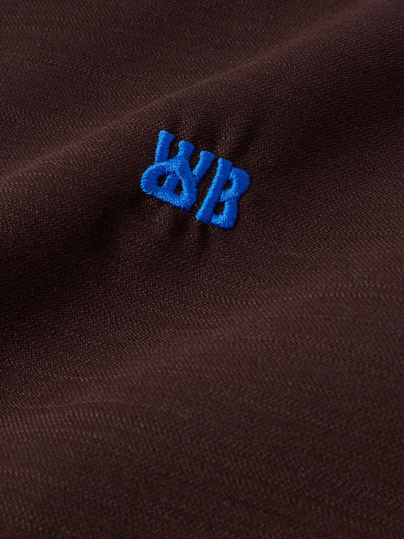 Courage Logo-Embroidered Satin-Trimmed Wool Track Jacket 3