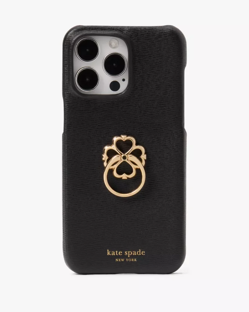 Morgan Spade Ring Stand iPhone 15 Pro Max Case - 1