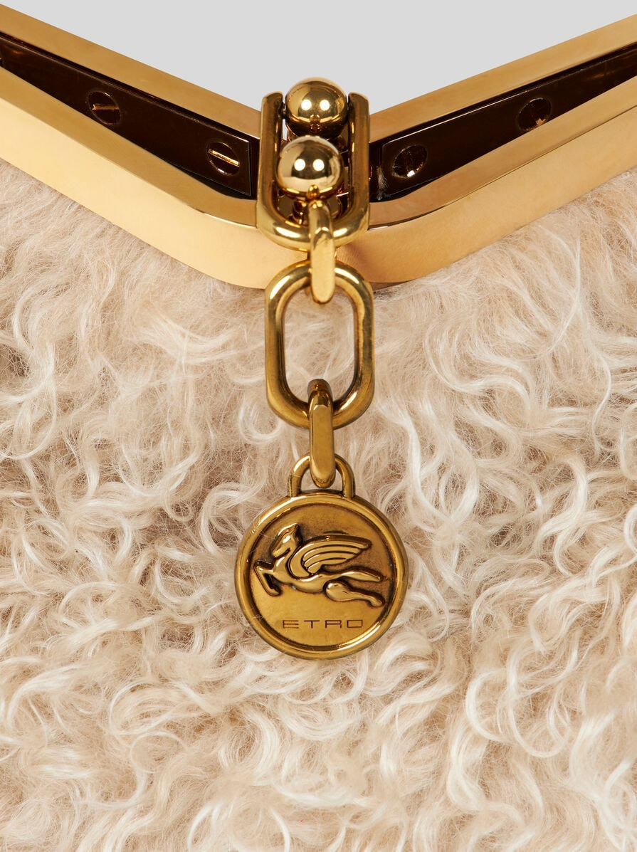 MINI WOOL AND MOHAIR VELA BAG - 6
