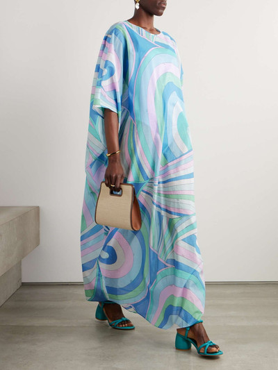 PUCCI Printed cotton-muslin kaftan outlook