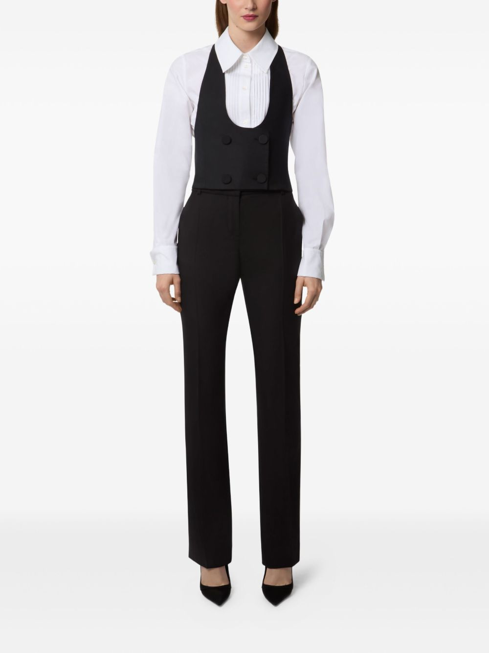 gabardine trousers - 2