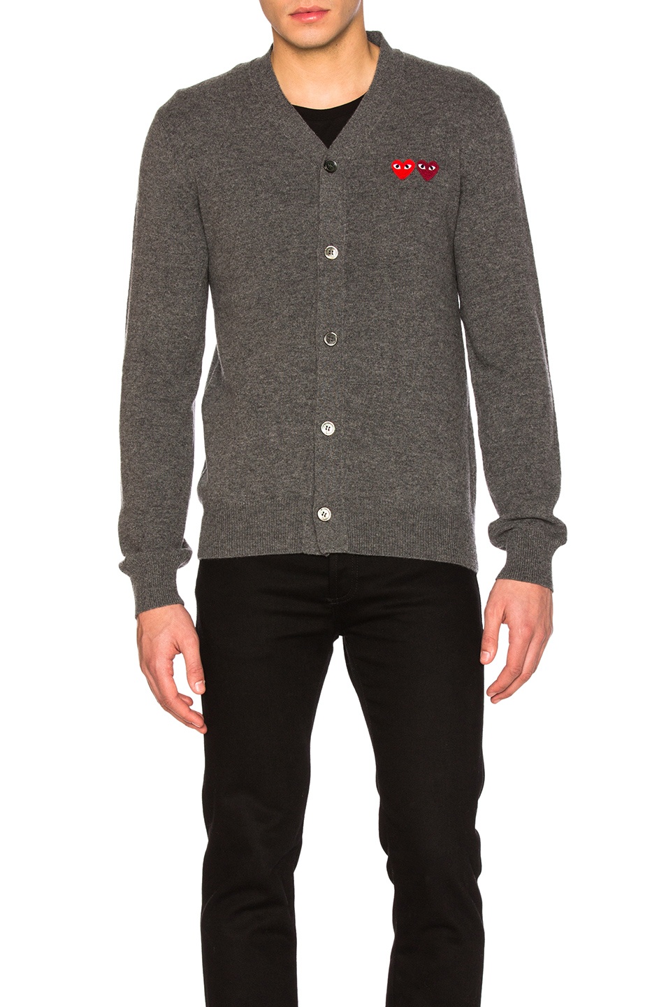 Double Emblem Cardigan - 2