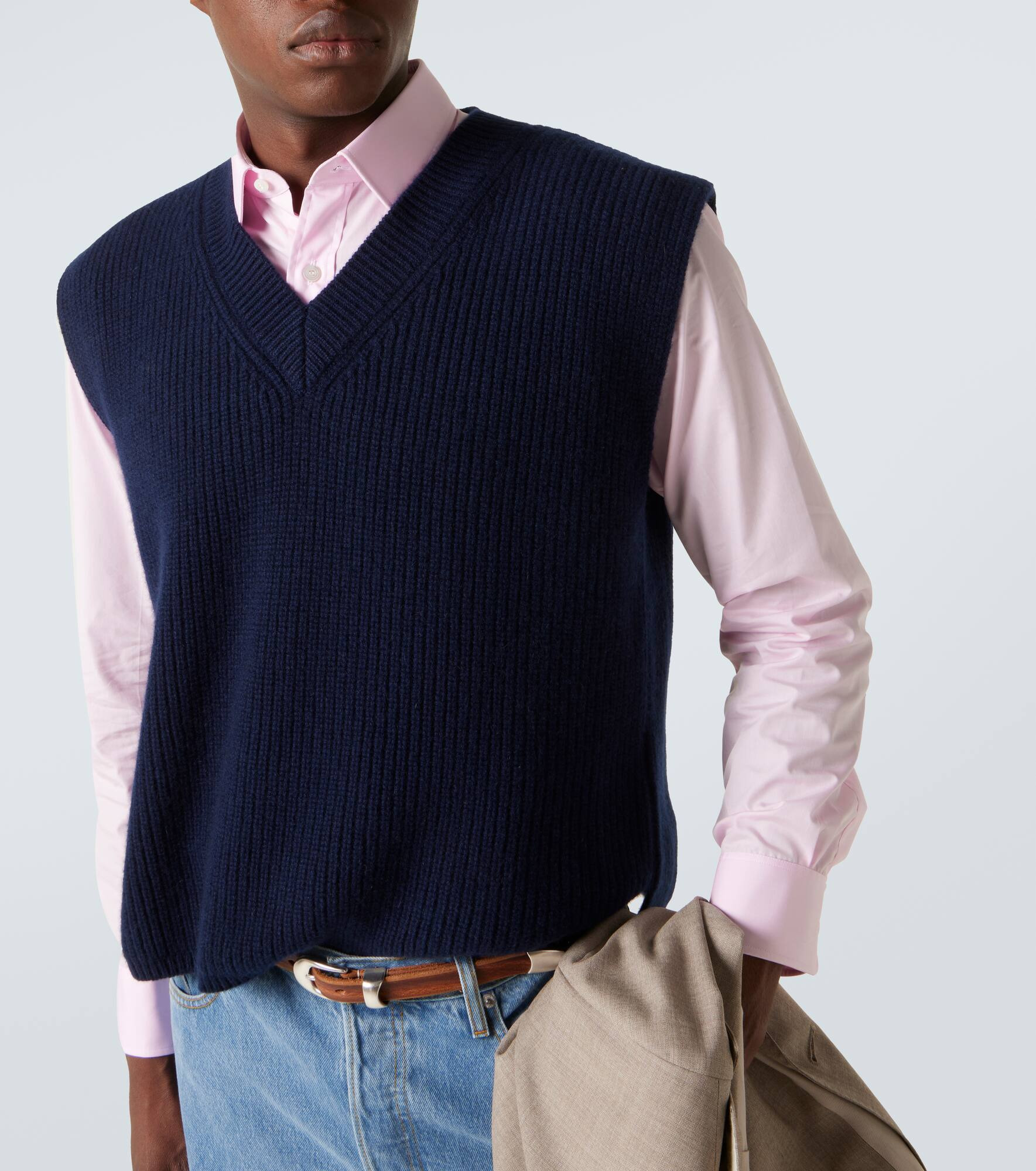 Mr Southbank cashmere sweater vest - 5